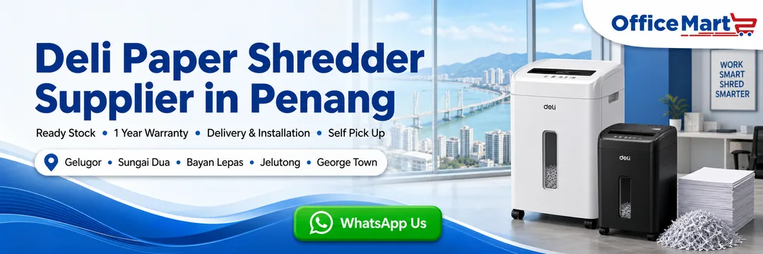 Deli paper shredder supplier Penang Gelugor Docusafe near USM