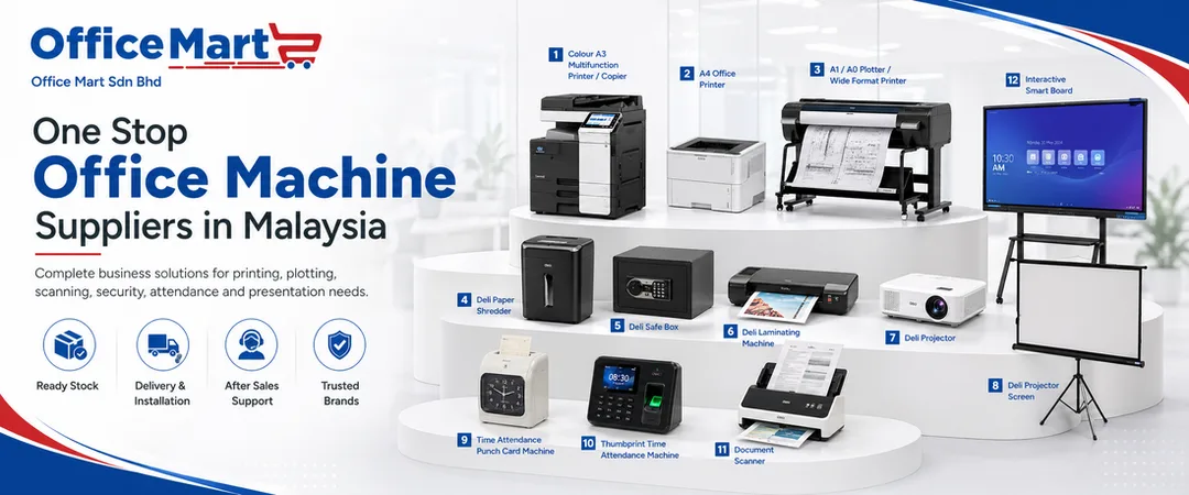 One stop office machine supplier in malaysiaa
