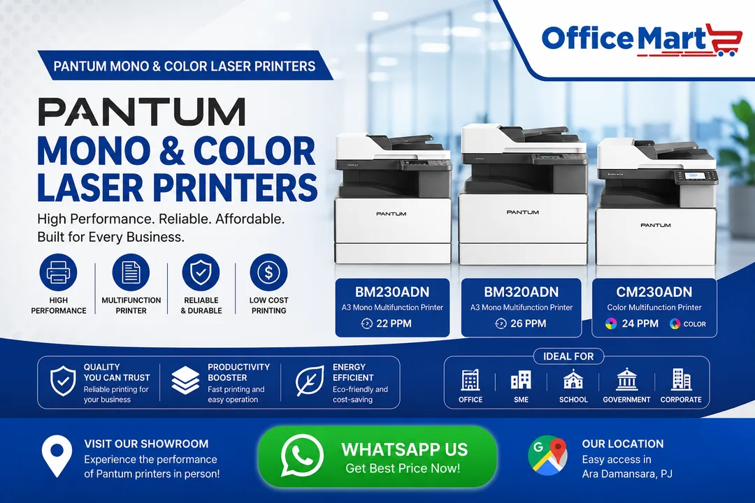 Pantum BM230ADN Mono Multifunction Laser Printer Utility Series