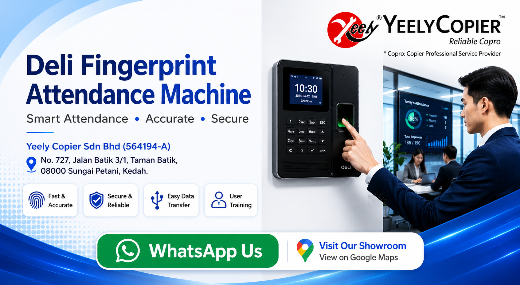 yeely-copier-standalone-fingerprint-attendance-machine-showroom-taman-batik-sungai-petani
