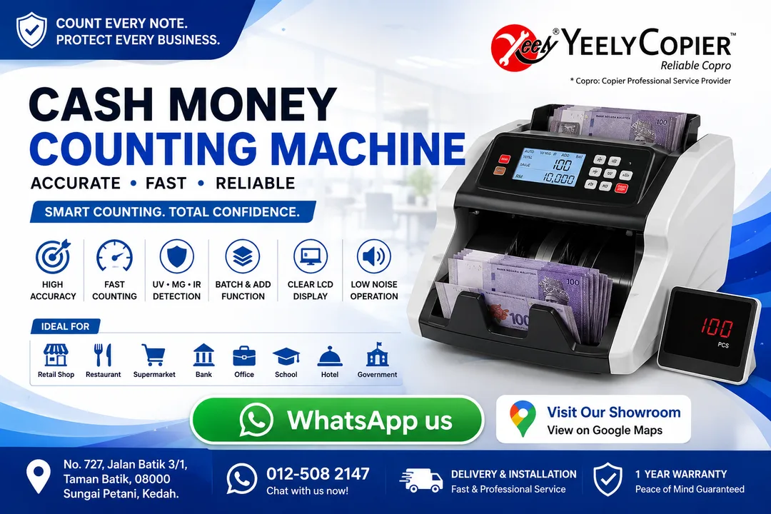 yeely-copier-cash-money-counting-machine-showroom-taman-batik-sungai-petani